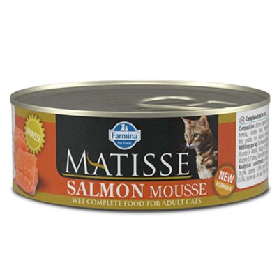 Farmina Matisse консерва д/котiв мусс SALMON з лососем, 85гр 162042 фото
