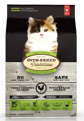Корм Oven-Baked для котят из свежего мяса курицы 350г. 9730-350 фото