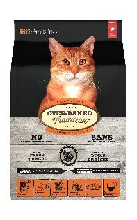 Корм Oven-Baked для кошек из свежего мяса индейки 350г. 9775-350 фото