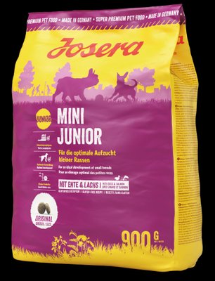 Сухий корм Josera Mini Junior для цуценят дрібних порід віком від 3 тижнів 900 г 2028219259 фото