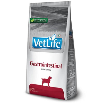 Farmina VetLife Gastrointestinal Сухий корм-дієта для дорослих собак різних порід із захворюваннями ШКТ 2кг 25289 фото