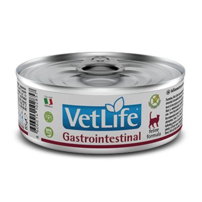 Farmina VetLife Gastrointestinal Консервований корм-дієта для котів і кішок при порушенні травлення, курка 85г 2857 фото
