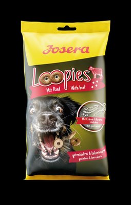 Josera Dog Loopies Rind Ласощі для собак Лупіс з телятиною 150 г 2028219393 фото