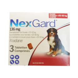 Таблетки Boehringer Ingelheim NexGard от 25 до 50 кг 1 таблетка