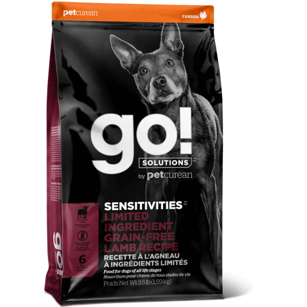 Сухой корм GO! Sensitivities Limited Ingredient Lamb Recipe Dog Formula - Гоу! для щенков и взрослых собак с