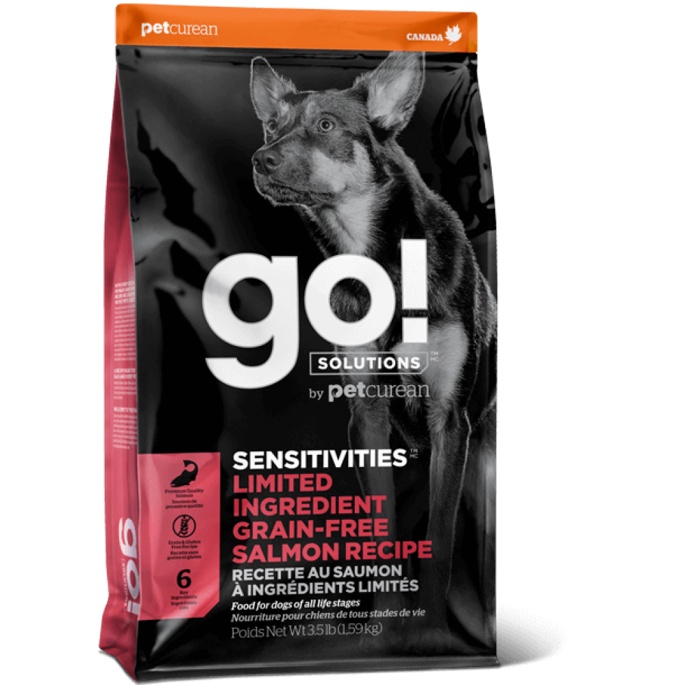 Сухой корм GO! Sensitivities Limited Ingredient Salmon Recipe Dog Formula - Гоу! с лососем для щенков и