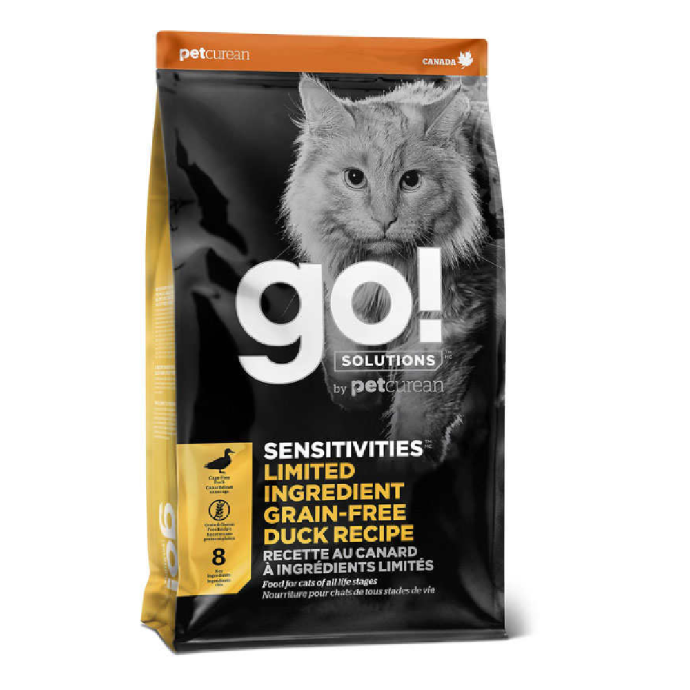 Беззерновой корм GO! Sensitivities Limited Ingredient Duck Cat Formula - Гоу! для кошек с уткой 7.3 кг