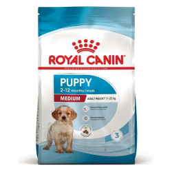 Royal Canin Medium Puppy Сухой корм с мясом птицы для щенков собак средних пород 1кг