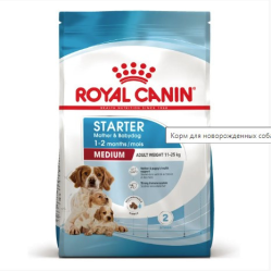 Royal Canin Medium STARTER для щенков средних размеров в период отлучения до 2-месячного возраста 1кг