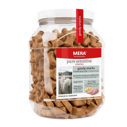 Mera good snacks pure sensitive Truthahn & Kartoffel Снеки для чувствительных собак с индейкой 600г