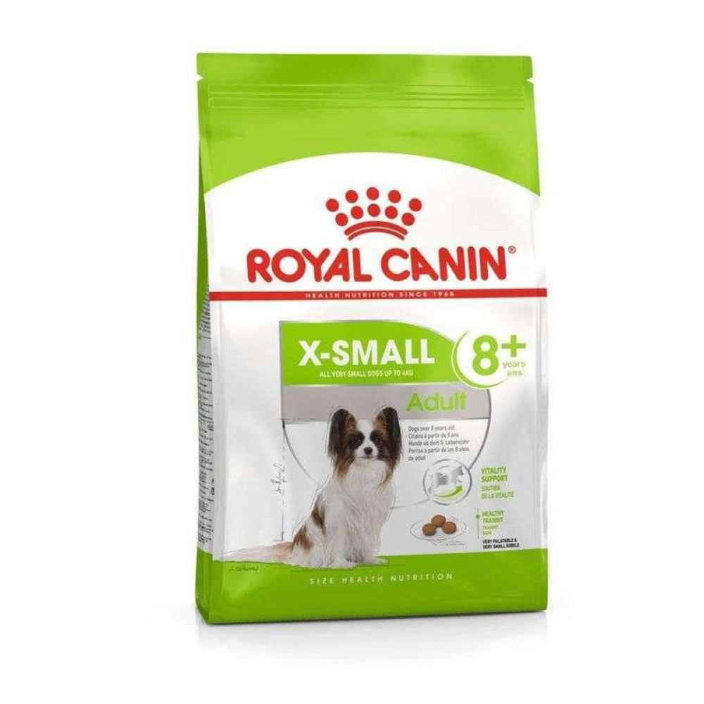 Royal Canin X-Small Adult 8+ Сухой корм для миниатюрных собак старше 8 лет 3кг