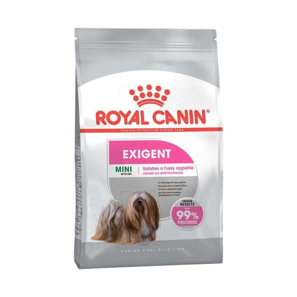 Royal Canin Mini Exigent Сухой корм для собак с мясом птицы, требовательных к питанию 3кг