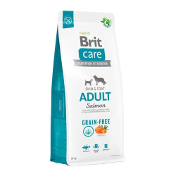 Brit care Dog Grain-free Adult Сухой беззерновой корм с лососем для собак малых и средних пород 12кг