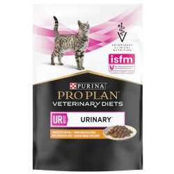 Purina Pro Plan UR Urinary Влажный корм для кошек при болезнях нижних отделов мочевыводящих путей, курица 85г