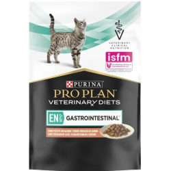 Pro Plan Veterinary Diet Gastrointestinal Влажный корм для кошек при расстройствах пищеварения, лосось 85г