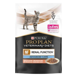 Pro Plan Veterinary Diet NF Renal Function Salmon Влажный корм с лососем для кошек при патологии почек 85г