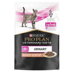 Pro Plan UR Urinary Влажный корм для кошек при болезнях нижних отделов мочевыводящих путей с лососем 85г
