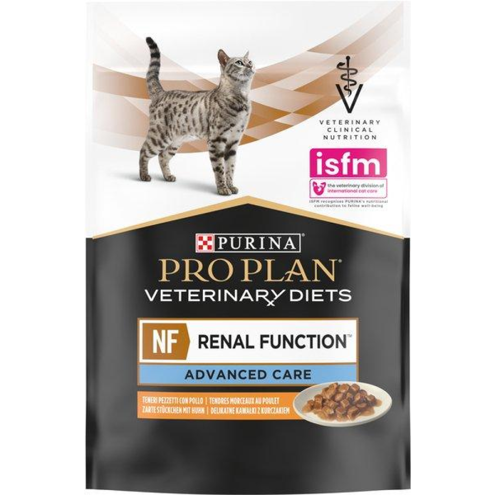 Purina Pro Plan NF Renal Function Advanced Care Chicken Влажный корм для кошек при патологии почек курица 85г