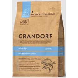 GRANDORF GD Dog Medium & Maxi White Fish риба для середніх та крупних порід 10 кг GRANDORF GD Dog Medium & Maxi White Fish риба для середніх та крупних порід 10 кг