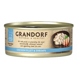 Grandorf Chicken Breast & Shrimps куряча грудка та креветка 70g	