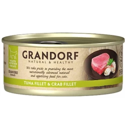 Grandorf Tuna Fillet & Crab Fillet Філе тунця та краб 70g Grandorf Tuna Fillet & Crab Fillet Філе тунця та краб 70g