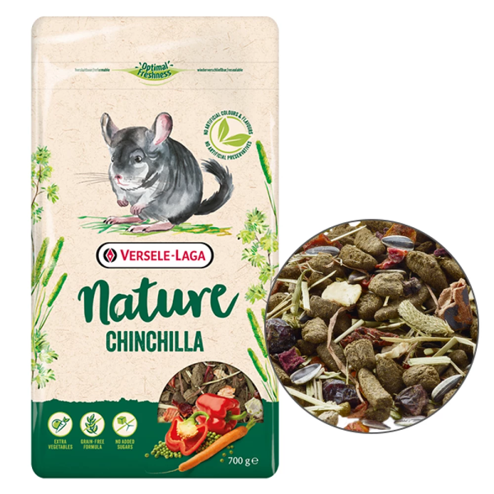 Versele-Laga Nature Chinchilla суперпреміум беззерновий корм для шиншил