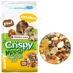 Versele-Laga Crispy Muesli Hamster мюсли корм для хом’яків, щурів, мишей, піщанок