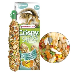 Versele-Laga Crispy Sticks Exotic Fruit ласощі для хом’яків, білок 2х55г