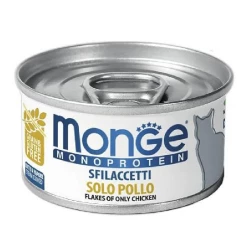 Monge Monoprotein Solo pollo Монопротеиновые консервы из мяса курицы для кошек 80г Monge Monoprotein Solo pollo Монопротеиновые консервы из мяса курицы для кошек 80г