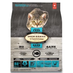 Корм Oven-Baked для кошек беззерновой из свежего мяса рыбы 350г. Корм Oven-Baked для кошек беззерновой из свежего мяса рыбы 350г.