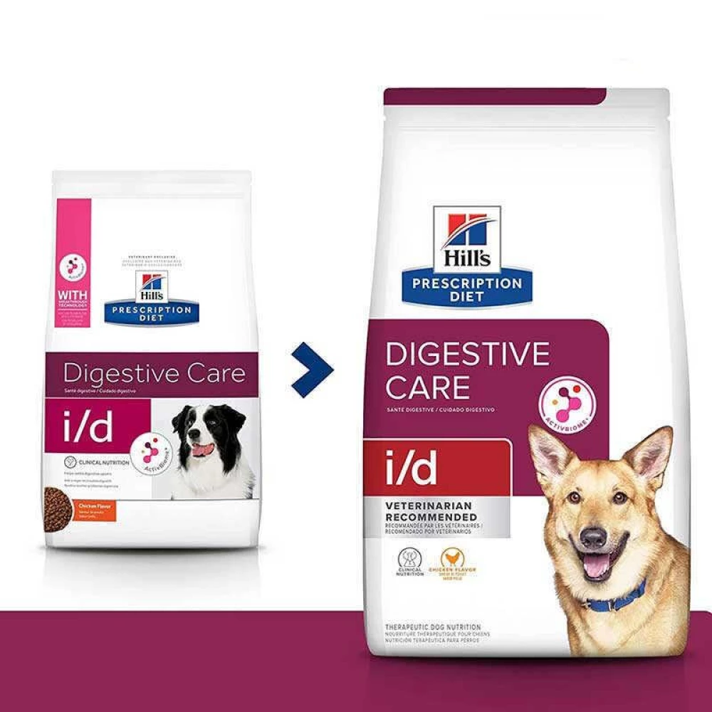 Hill“s Canine prescription diet I/D сухой корм-диета для собак,заболевания ЖКТ, панкреатит, 12 кг