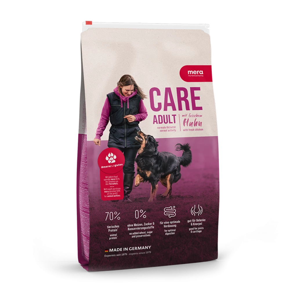 Сухой корм MERA CARE Adult Huhn для взрослых собак с курицей 1кг