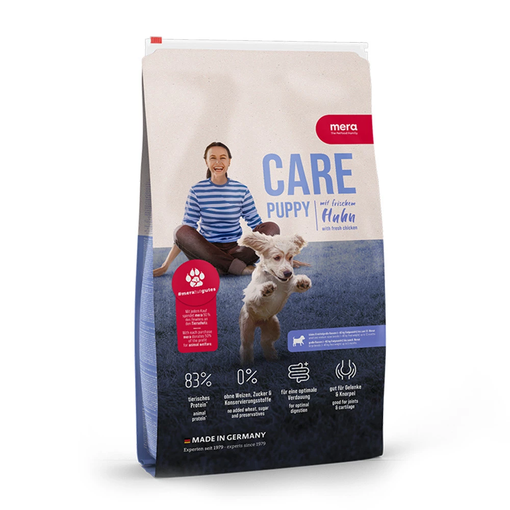 Сухий корм MERA CARE Puppy Huhn для цуценят з куркою 1 кг