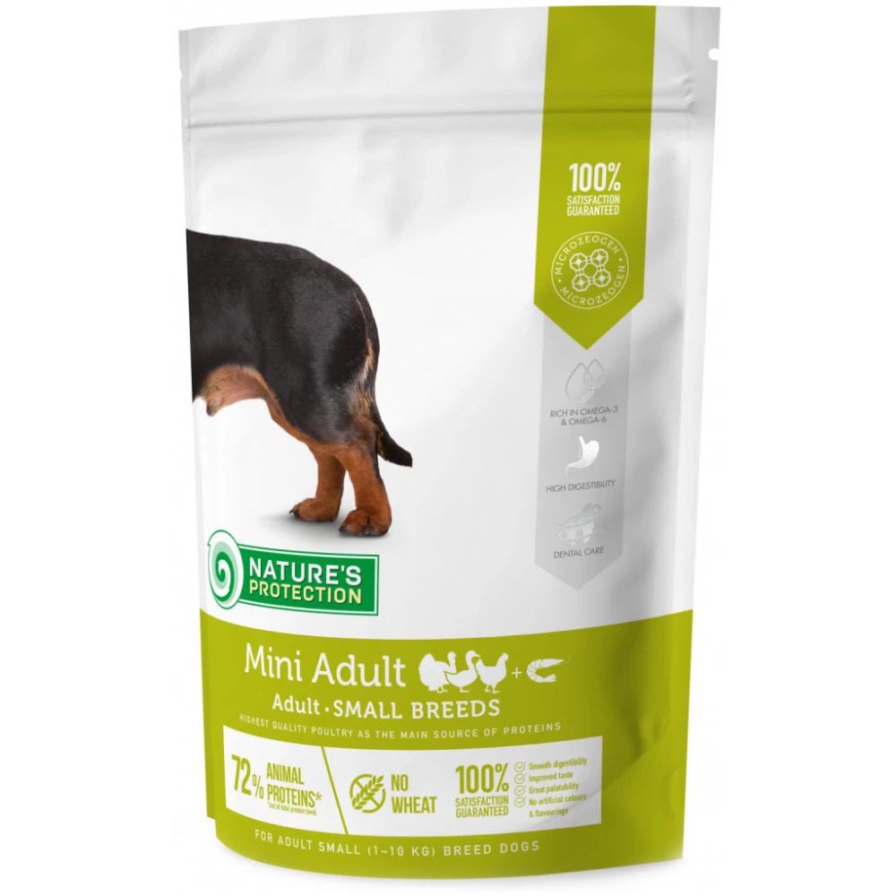 Сухой корм для взрослых собак малых пород Mini Adult Small Breeds 500г