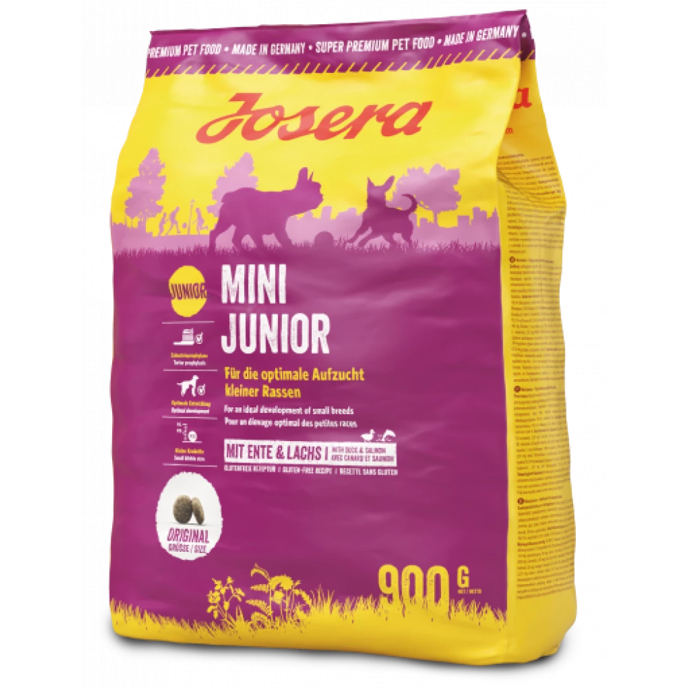Сухой корм Josera Mini Junior для щенков мелких пород возрастом старше 3 недель  900 г