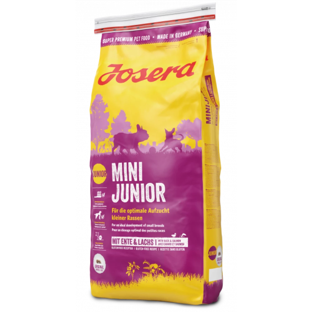 Сухой корм Josera Mini Junior для щенков мелких пород возрастом старше 3 недель 15 кг