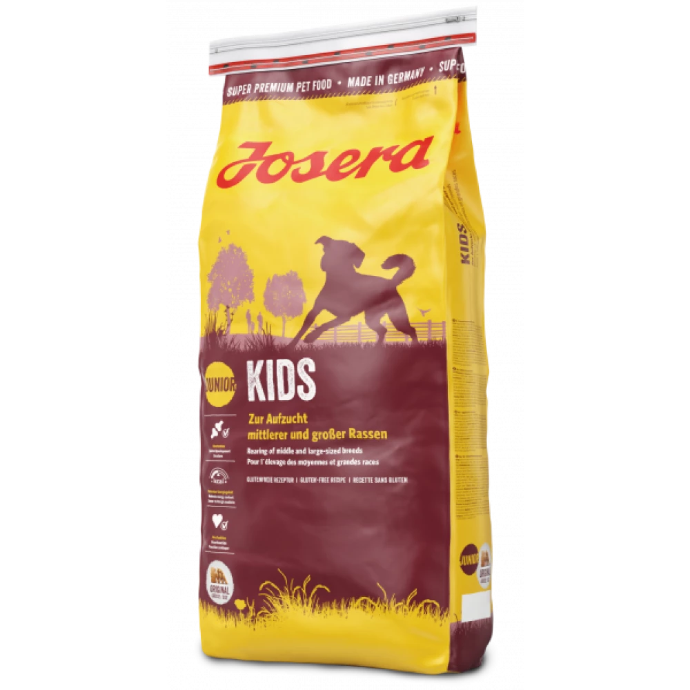 Сухой корм Josera Kids для щенков средних и крупных пород 15 кг