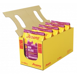 Сухой корм Josera Mini Deluxe беззерновой корм с ягненком для собак мелких пород 5*900г (4.5 кг) Сухой корм Josera Mini Deluxe беззерновой корм с ягненком для собак мелких пород 5*900г (4.5 кг)