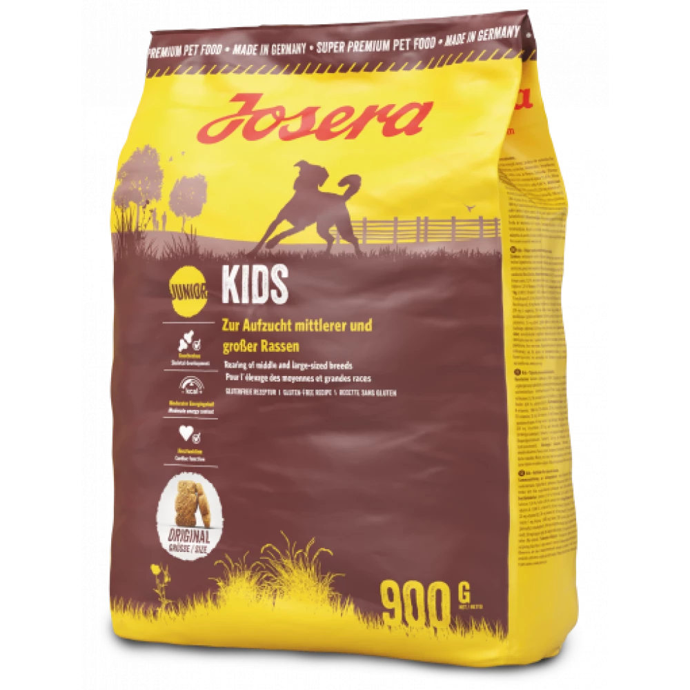 Сухой корм Josera Kids для щенков средних и крупных пород 900 г