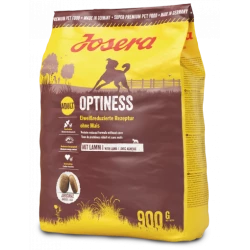 Сухой корм Josera Optiness картофель и баранина для собак без кукурузы 900 г Сухой корм Josera Optiness картофель и баранина для собак без кукурузы 900 г