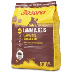 Сухой корм Josera Lamb and Rice для собак всех пород с ягненком и рисом 900 г Сухой корм Josera Lamb and Rice для собак всех пород с ягненком и рисом 900 г