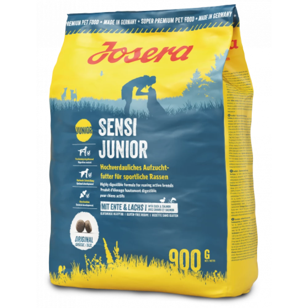 Сухой корм Josera Sensi Junior для щенков возрастом старше 3 недель и взрослых собак 900 г
