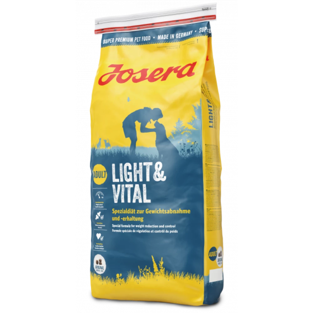 Сухой корм Josera Light & Vital Диетический для взрослых собак с лишним весом 15 кг