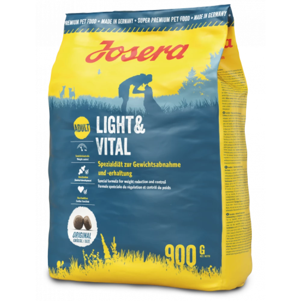 Сухой корм Josera Light & Vital Диетический для взрослых собак с лишним весом 900 г