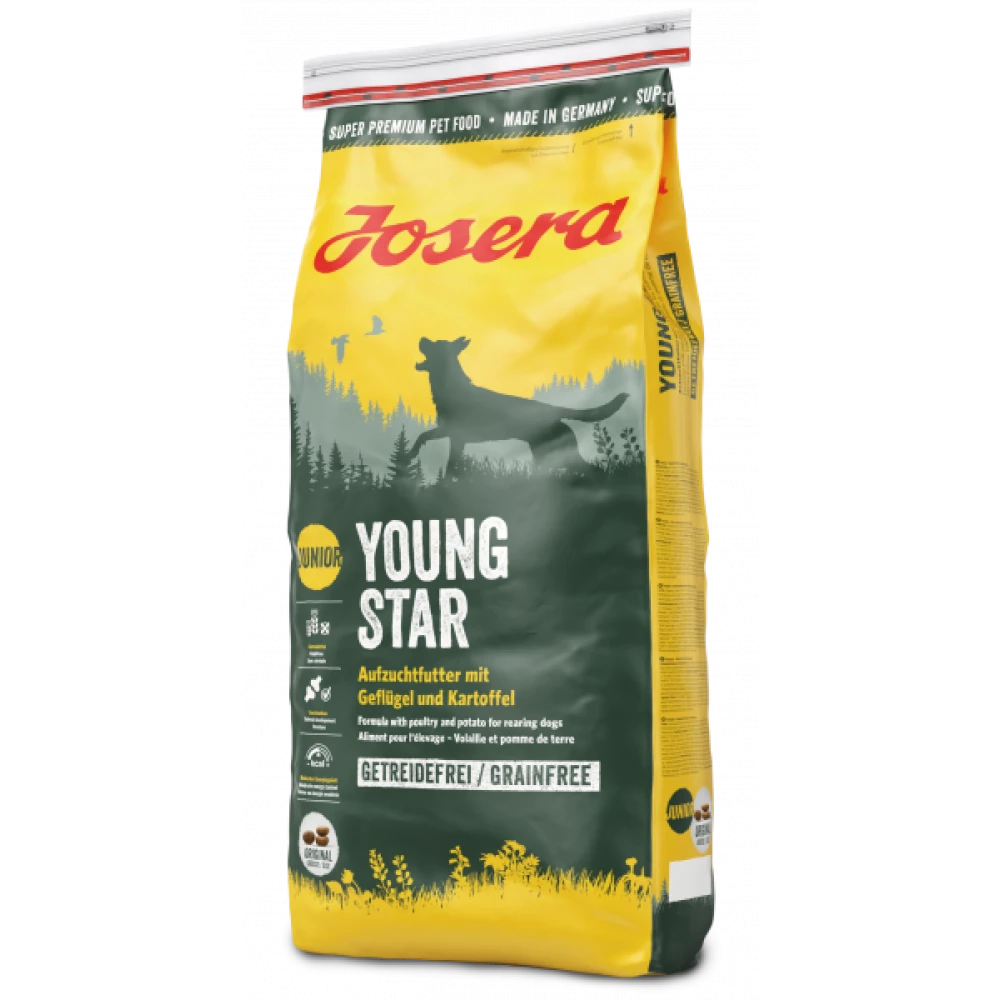 Сухой корм Josera Young Star для щенков возрастом старше 8 недель 15 кг