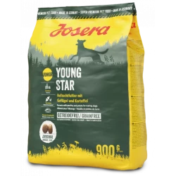 Сухой корм Josera Young Star для щенков возрастом старше 8 недель 900 г