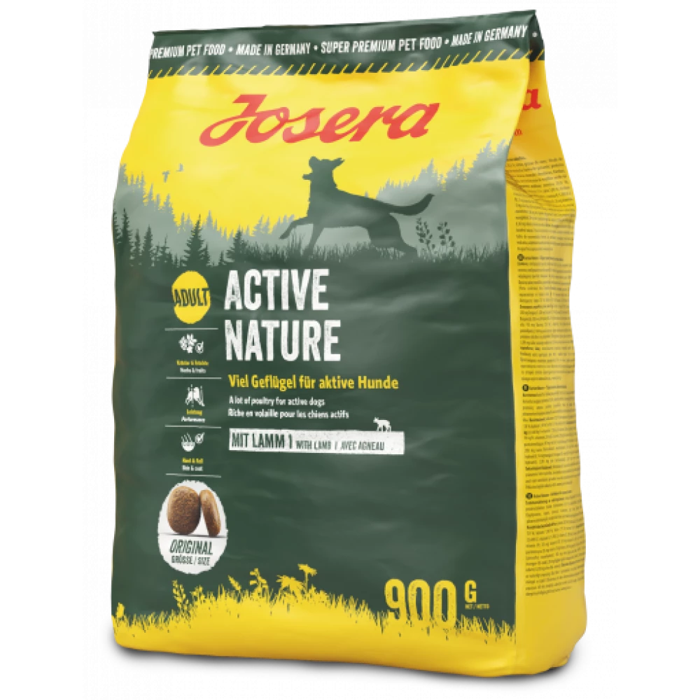 Сухой корм Josera Active Nature с ягненком для активных собак 900 г