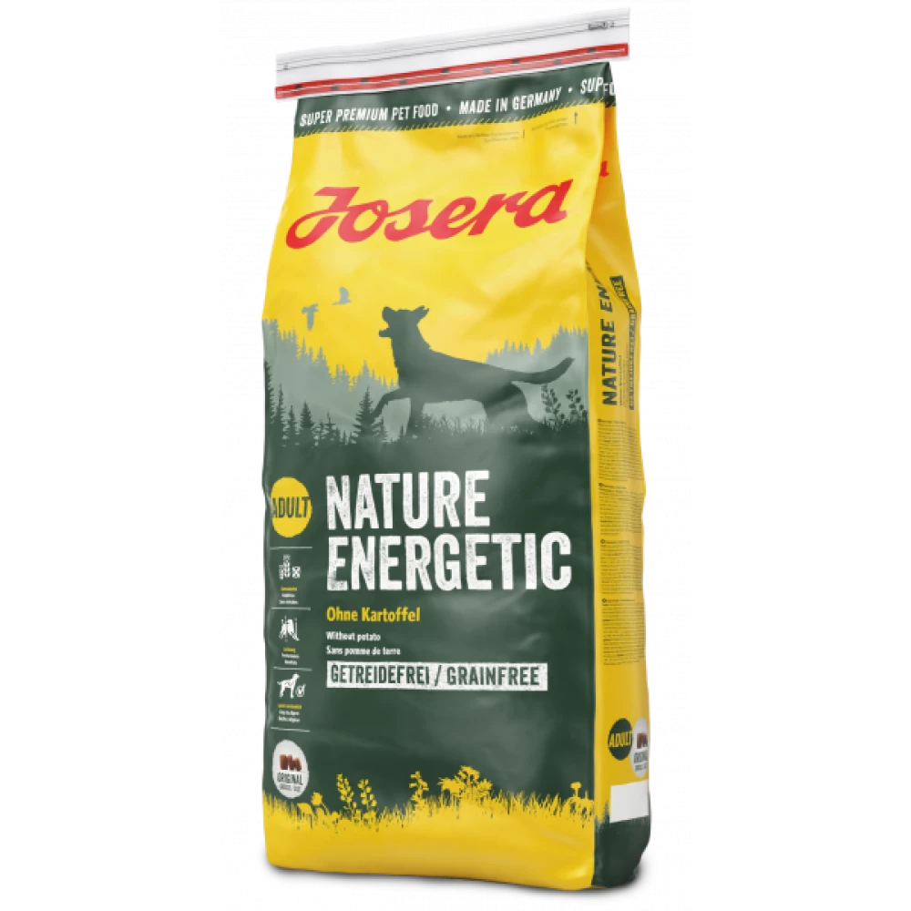 Сухой корм Josera Nature Energetic беззерновой для взрослых активных собак 15 кг