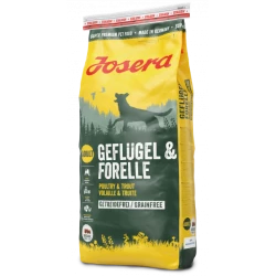 Сухой корм Josera Dog Geflügel & Forelle для собак без зерновой с птицей и форелью 15 кг Сухой корм Josera Dog Geflügel & Forelle для собак без зерновой с птицей и форелью 15 кг