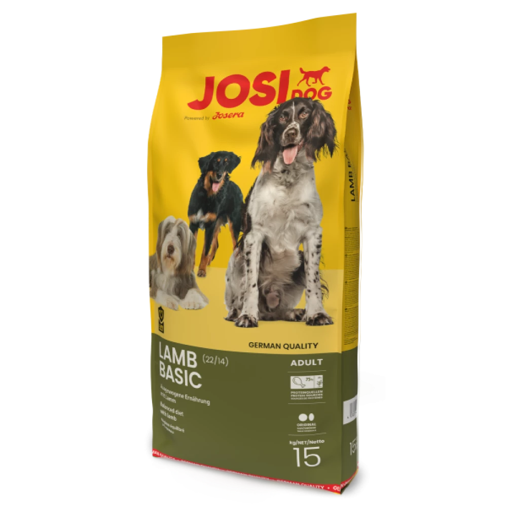 Сухой корм Josera JosiDog Lamb Basic диета с мясом ягненка 15 кг